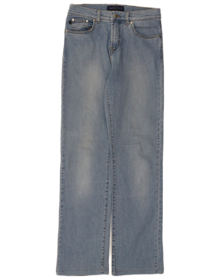 Γυναικείο τζιν Trussardi ίσιο W29 L31 Μπλε βαμβακερό