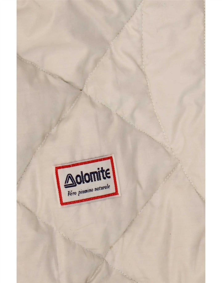 Ανδρικό μπουφάν με κουκούλα Dolomite UK 36 Small White Polyester