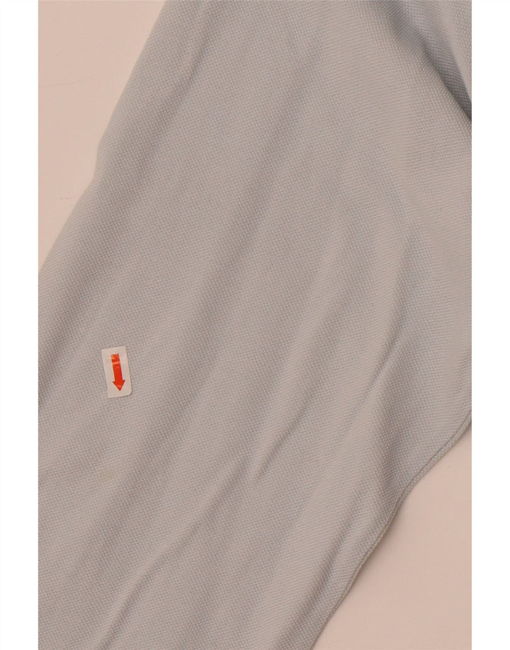 Ανδρικό μακρυμάνικο μπλουζάκι πόλο Kappa, μεσαίο μπλε βαμβακερό