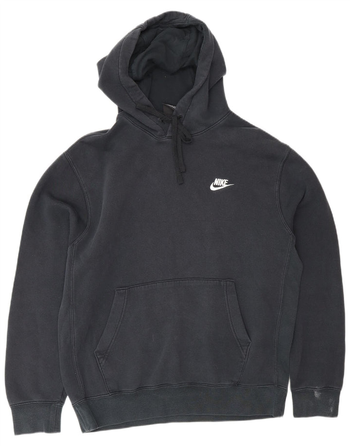 Ανδρικά κουκούλα Nike, μεσαίο μπλε βαμβακερό