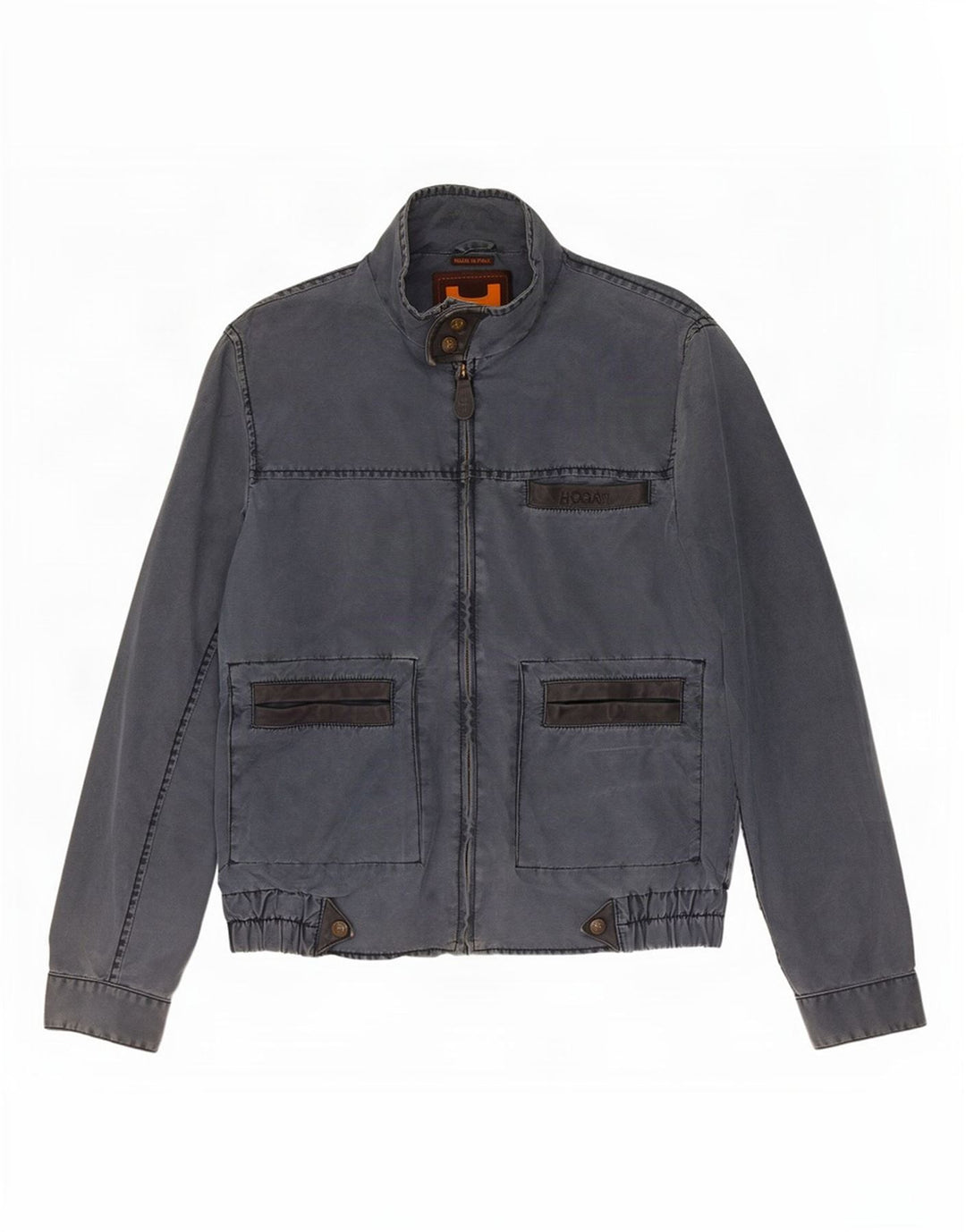 Hogan Mens Utility Jacket UK 38 Medium Navy Blue