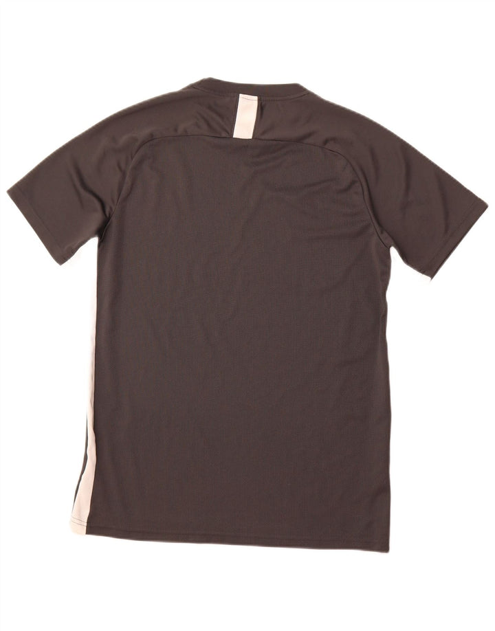 Ανδρικό γραφικό T-Shirt NIKE Top Large Grey Colourblock Πολυεστέρας
