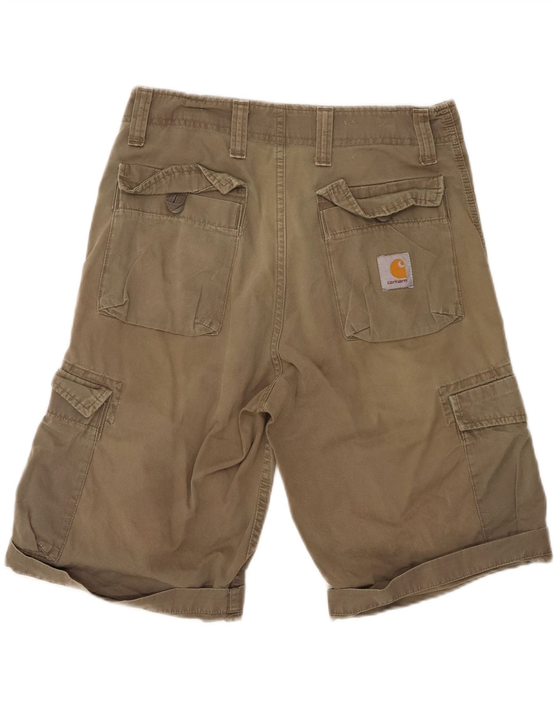 Ανδρικό σορτς Cargo CARHARTT W30 από μεσαίο χακί βαμβακερό