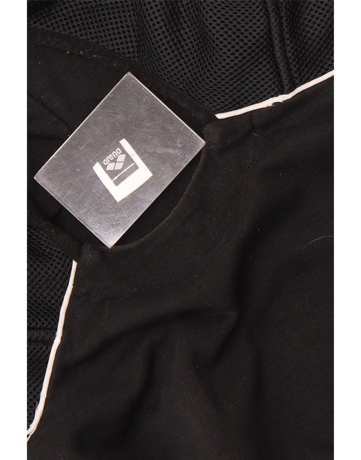 Arena Mens Hoodie Jumper Μεσαίο Μαύρο