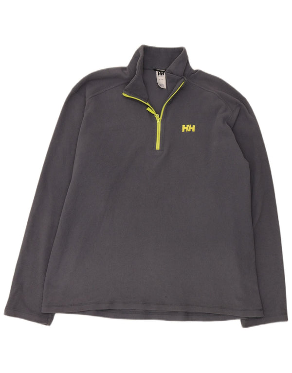 Helly Hansen Ανδρικό φερμουάρ Fleece Jumper XL Navy Blue Polyester
