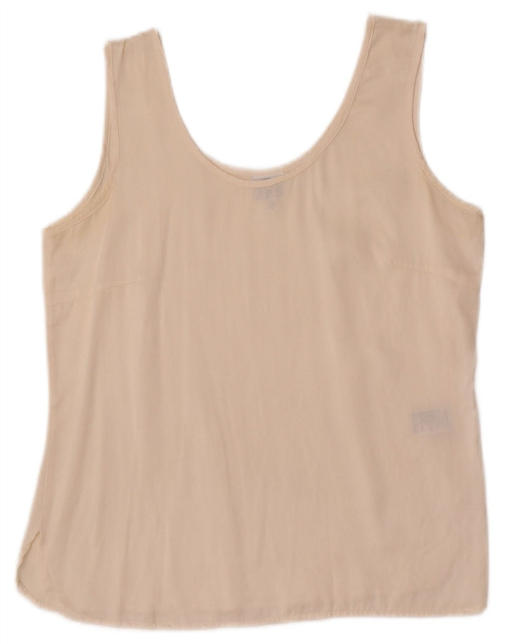 Γυναικείο γιλέκο Silk and Soie UK 10 Small White Silk