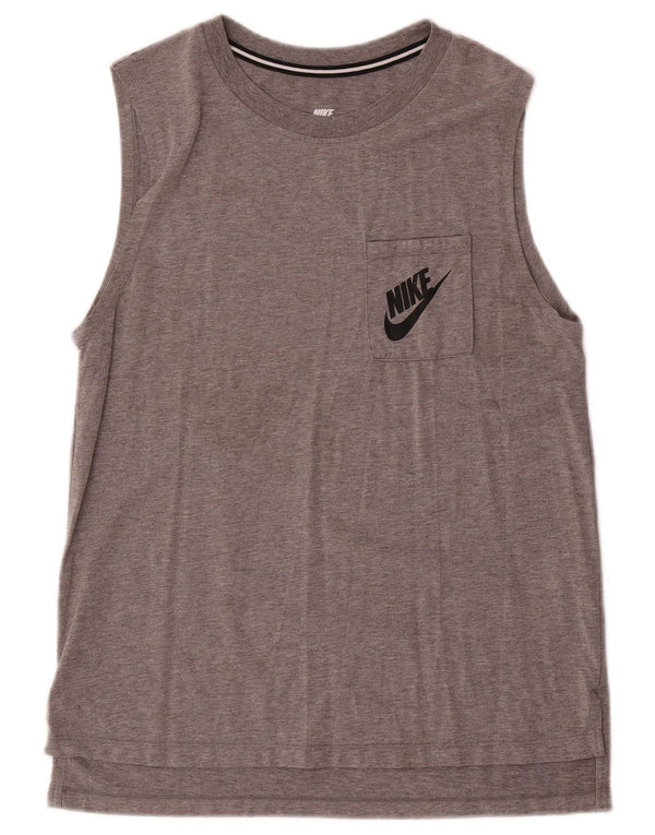 Ανδρικό φανελάκι Nike Small Grey Flecked Modal