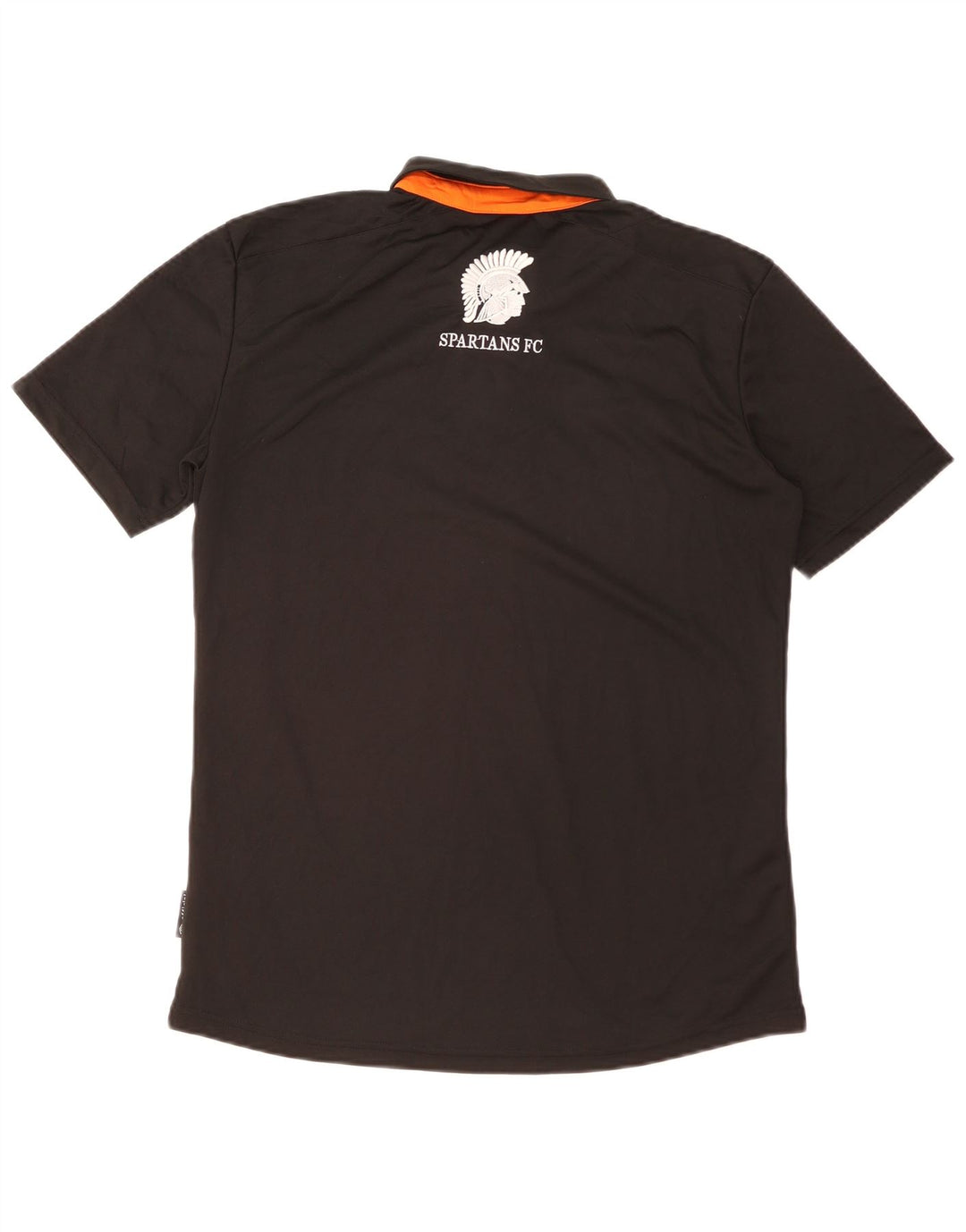 Πουκάμισο Umbro Mens Spartans Graphic Polo πουκάμισο μεγάλο μαύρο χρώμα πολυεστέρα