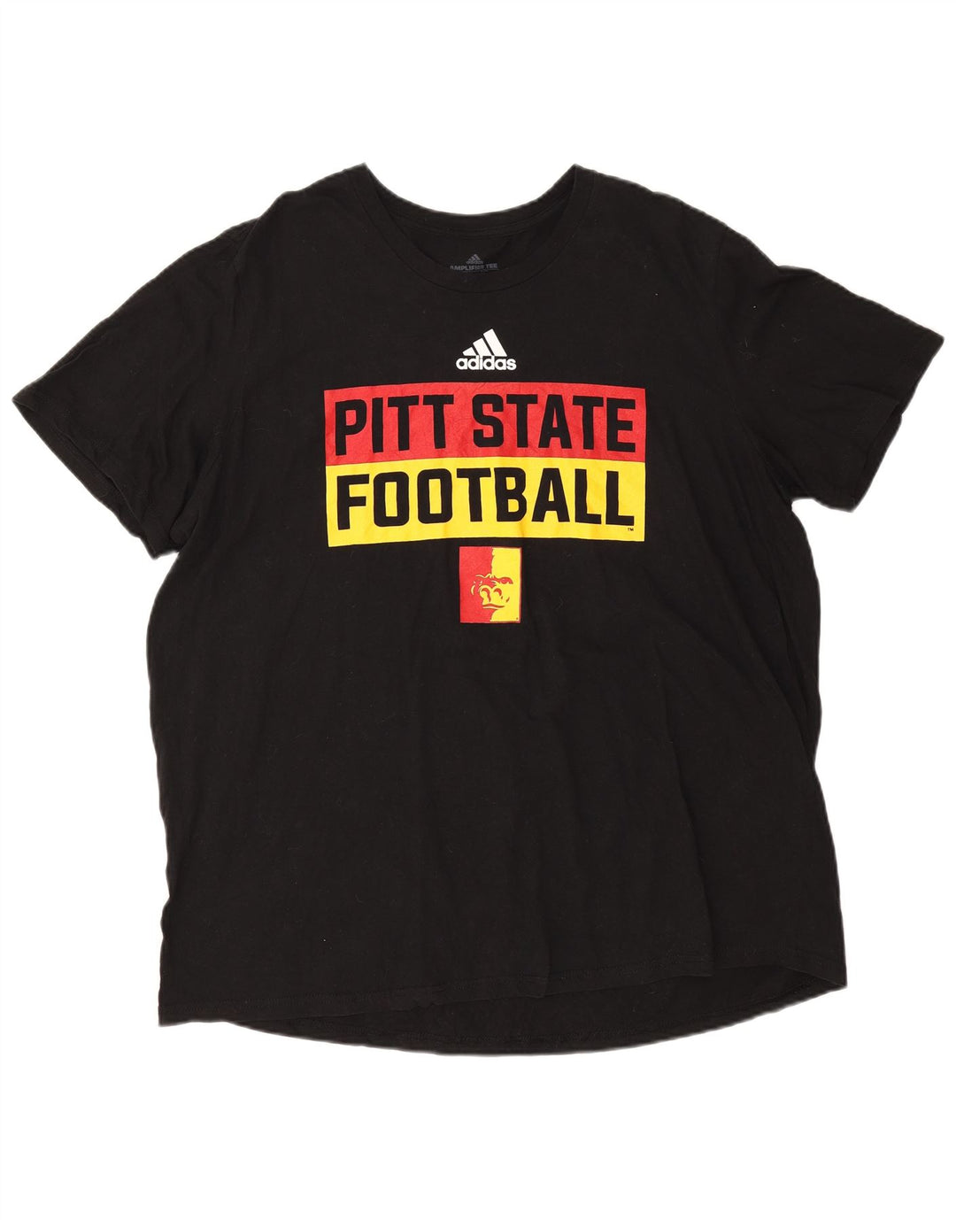 Ανδρικό γραφικό T-Shirt Adidas Top 2XL Μαύρο