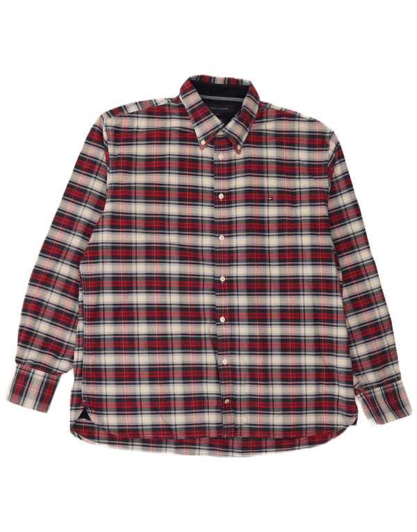 Ανδρικό πουκάμισο Tommy Hilfiger Custom Fit XL Πολύχρωμο βαμβακερό