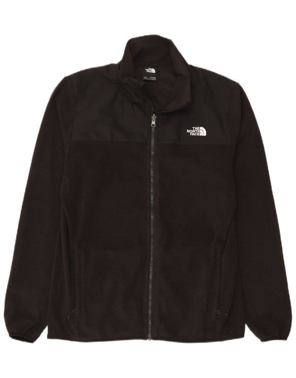 The North Face Mens Fleece Jacket UK 36 Small Black Polyester