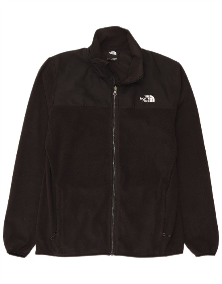 The North Face Mens Fleece Jacket UK 36 Small Black Polyester