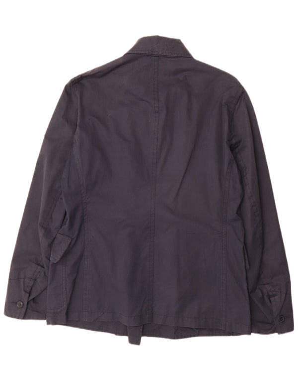 Woolrich Γυναικεία καμπαρντίνα UK 18 XL Navy Blue Cotton