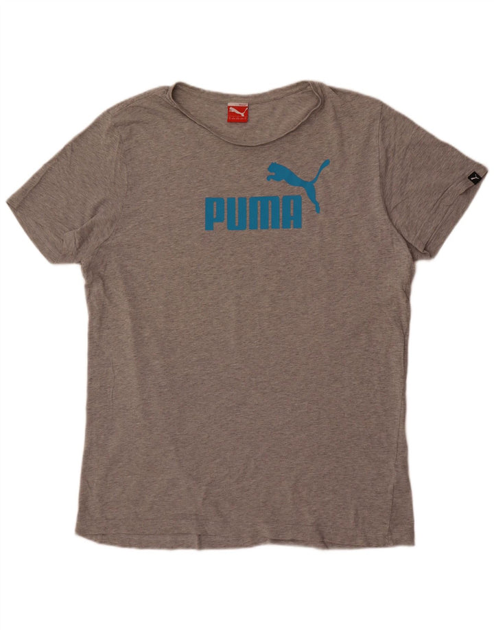 Ανδρικό γραφικό T-Shirt Puma Top XL Grey Flecked