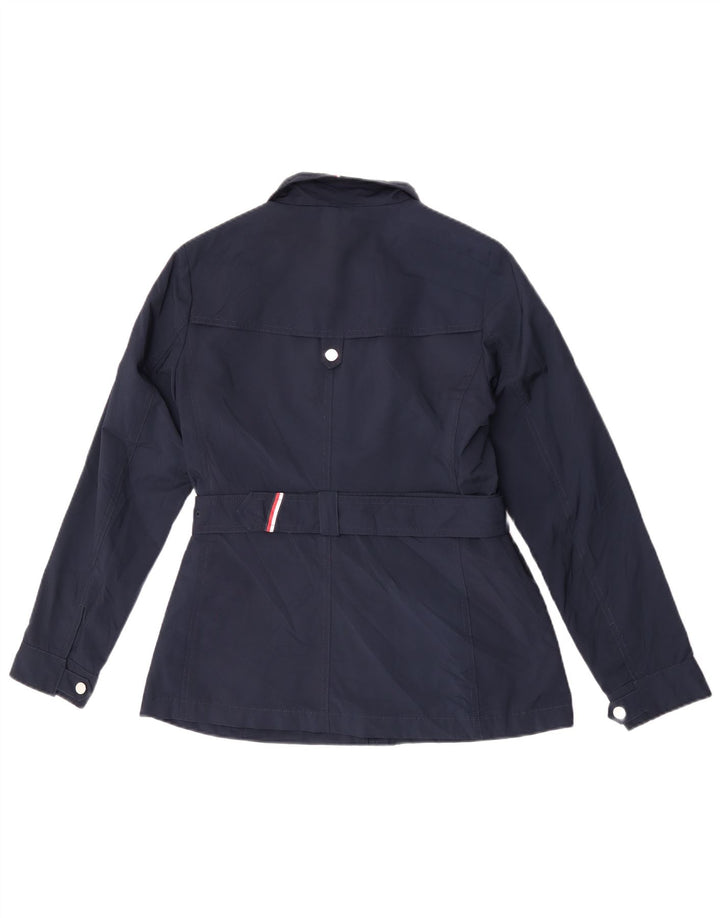 Tommy Hilfiger Γυναικείο Utility Jacket UK 10 Small Navy Blue Polyester