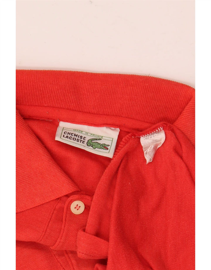 Ανδρικό πουκάμισο πόλο Lacoste μικρό κόκκινο βαμβακερό