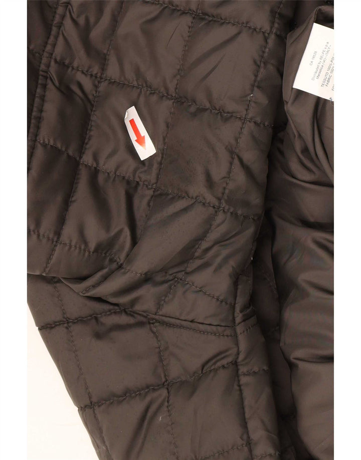 Belfe & Mens Quilted Jacket UK 46 3XL Grey Polyester