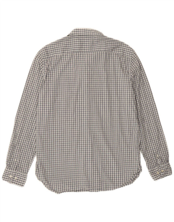 Ανδρικό πουκάμισο French Connection μεγάλο γκρι βαμβακερό Gingham