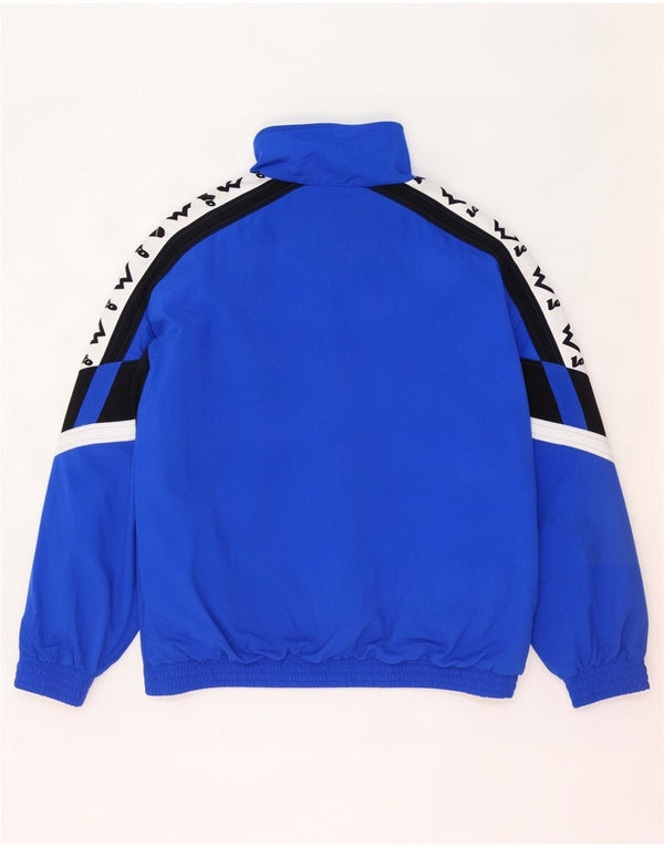 Ανδρική φόρμα Lotto Graphic Top Jacket 2XL Blue Colorblock Nylon