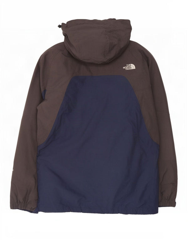 Ανδρικό μπουφάν βροχής με κουκούλα North Face UK 42 XL Navy Blue Colourblock