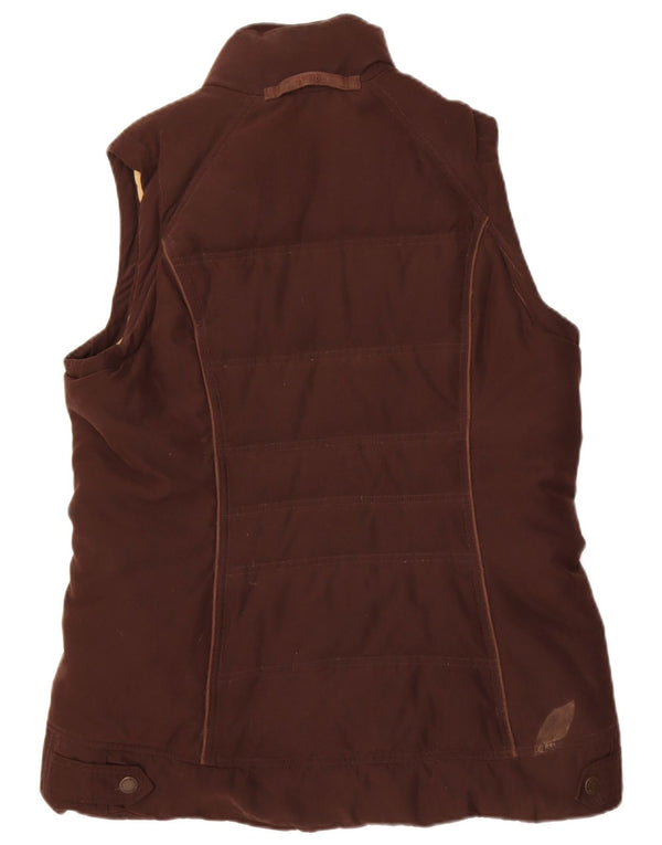 Musto γυναικείο padded Gilet UK 16 Large καφέ πολυεστέρας