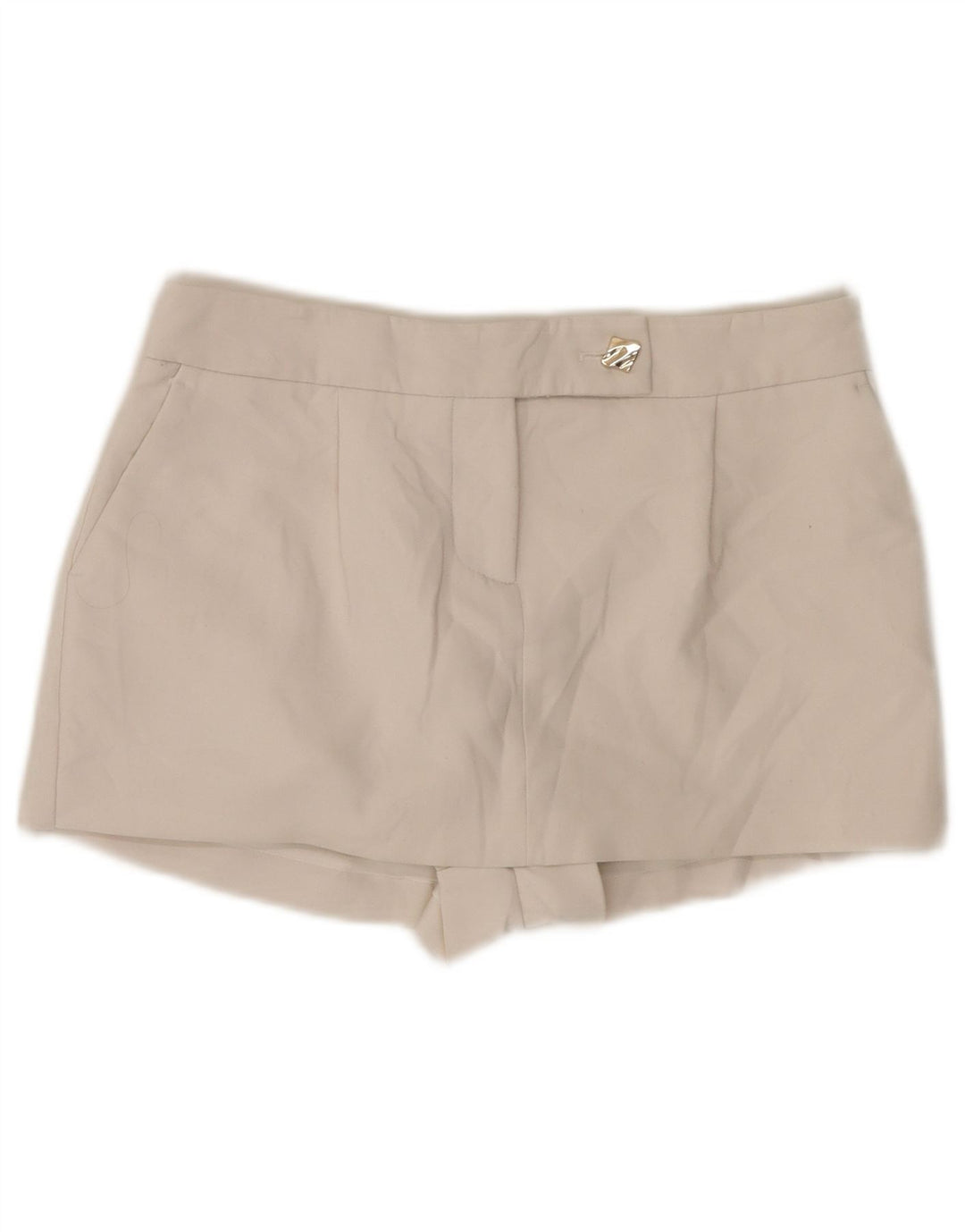 Zara Γυναικείο Skort UK 6 XS W30 Λευκή βισκόζη