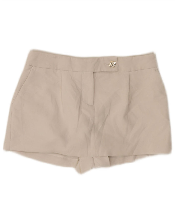 Zara Γυναικείο Skort UK 6 XS W30 Λευκή βισκόζη