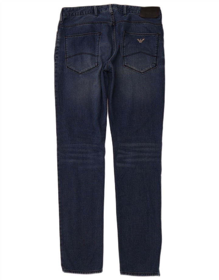 ARMANI Γυναικείο Slim Jeans W31 L34 Μπλε Βαμβακερό