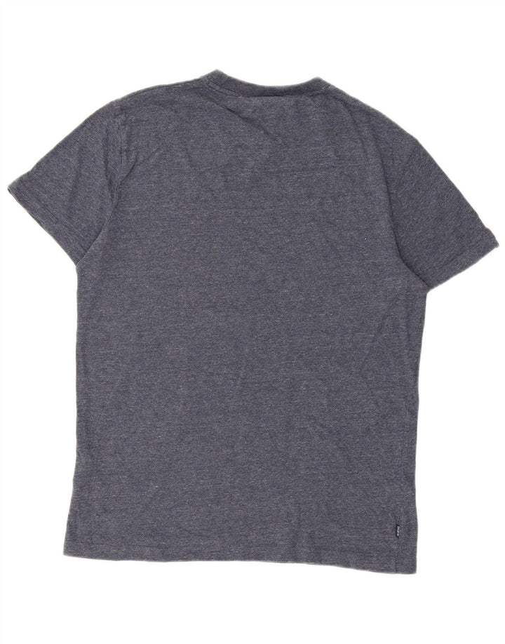 Ανδρικό T-Shirt Superdry Τοπ μεσαίου μπλε βαμβακερό