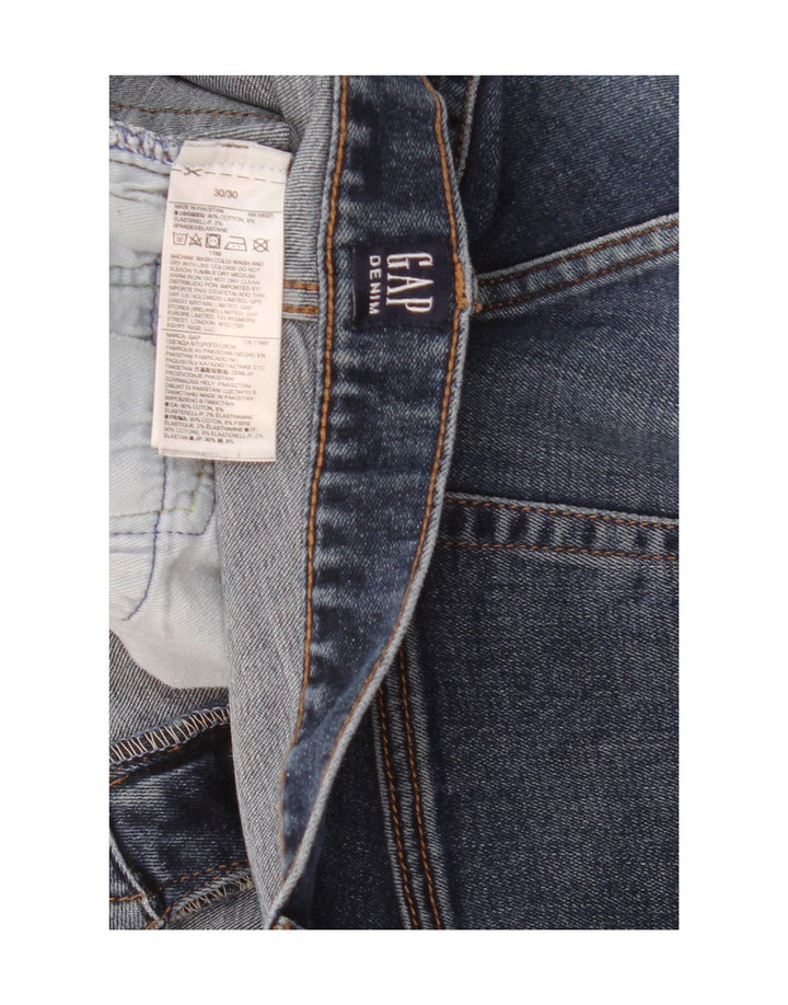 Ανδρικό τζιν Gap Slim W30 L30 Navy Blue Cotton