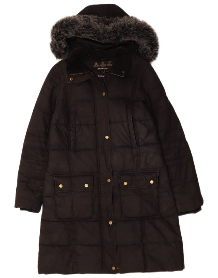 Barbour Γυναικείο παλτό με κουκούλα UK 12 Medium Black