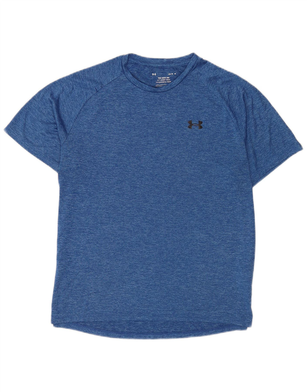 Under Armour Ανδρικό T-Shirt Top Large Blue Flecked Polyester