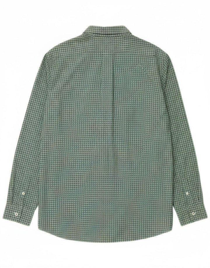 Ανδρικό πουκάμισο Gap Slim Fit XL Green Check Cotton