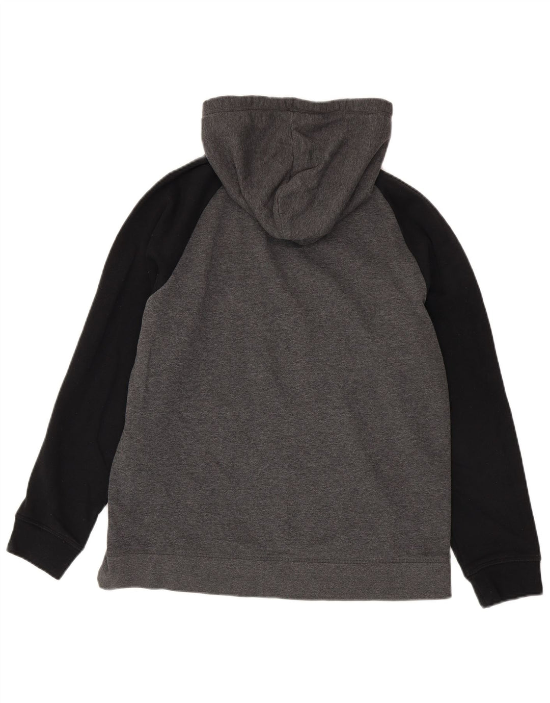 Ανδρικό Reebok Graphic Hoodie Jumper Medium Grey Colourblock Βαμβακερό