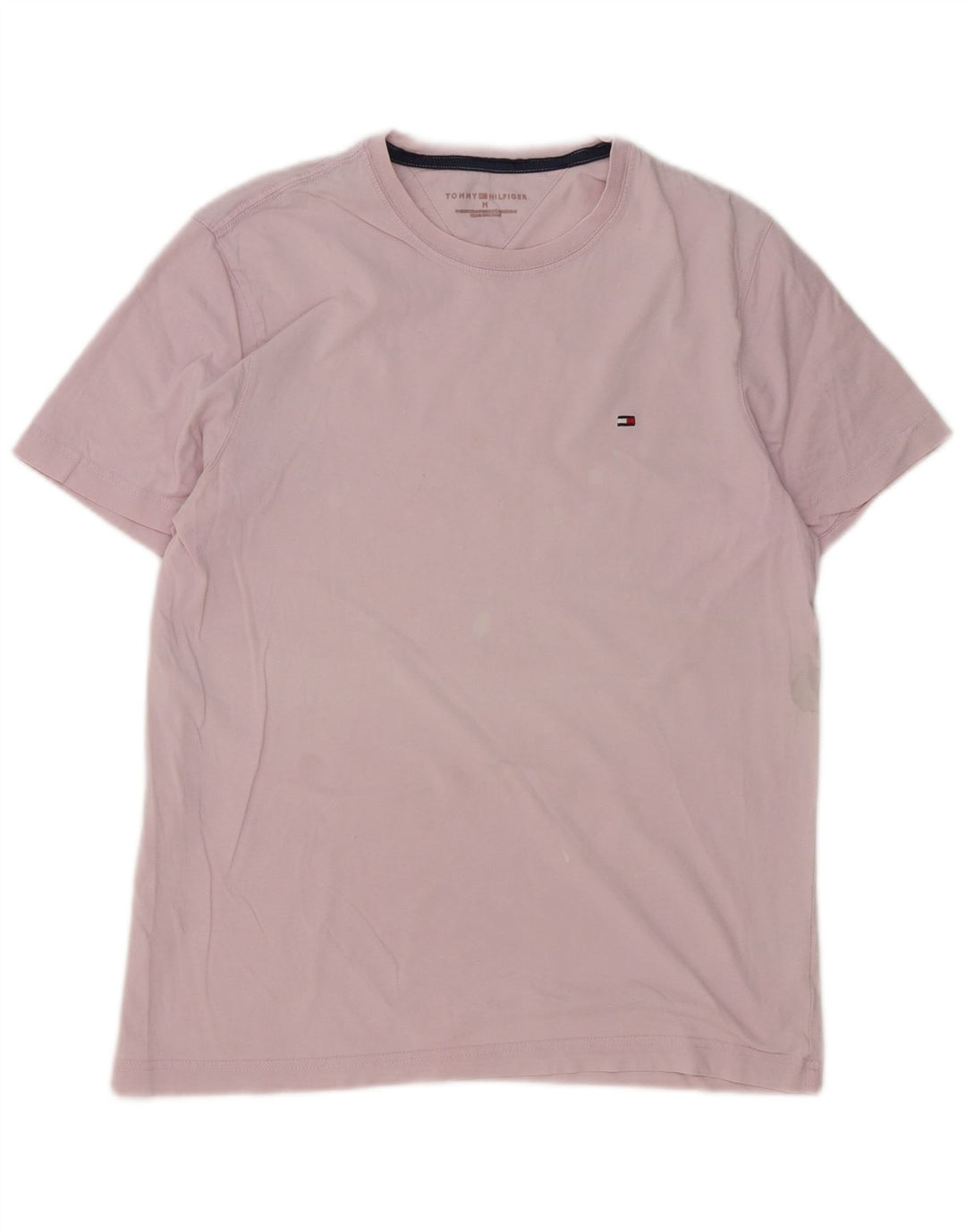 Ανδρικό T-Shirt Tommy Hilfiger Top Μεσαίο Ροζ Βαμβακερό