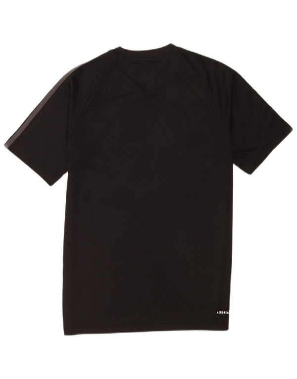 Adidas Ανδρικό T-Shirt Aeroready Top Small Black Polyester