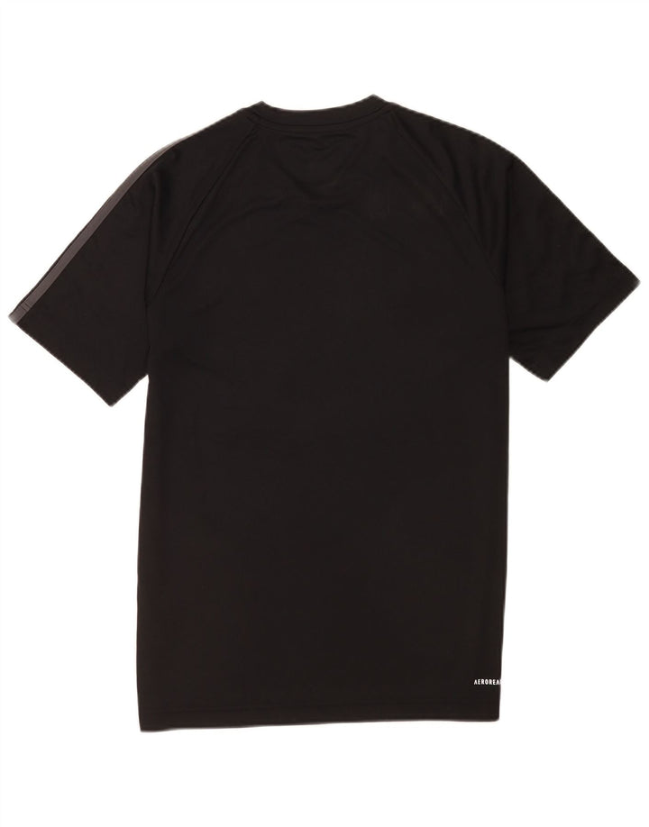 Adidas Ανδρικό T-Shirt Aeroready Top Small Black Polyester