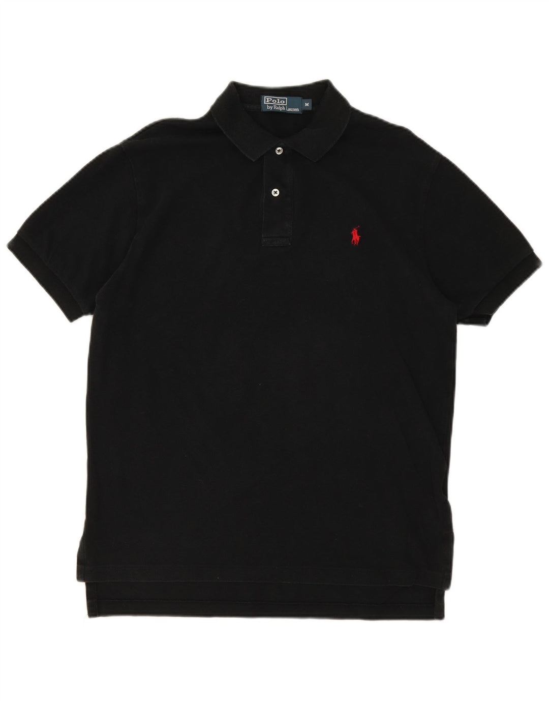 Ανδρικό πουκάμισο Polo Ralph Lauren, μεσαίο μαύρο βαμβακερό