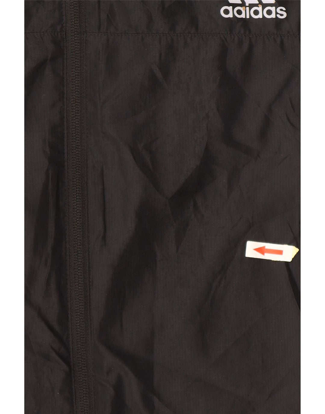 Ανδρική αθλητική φόρμα ADIDAS Μπουφάν μεγάλο μαύρο πολυεστέρα