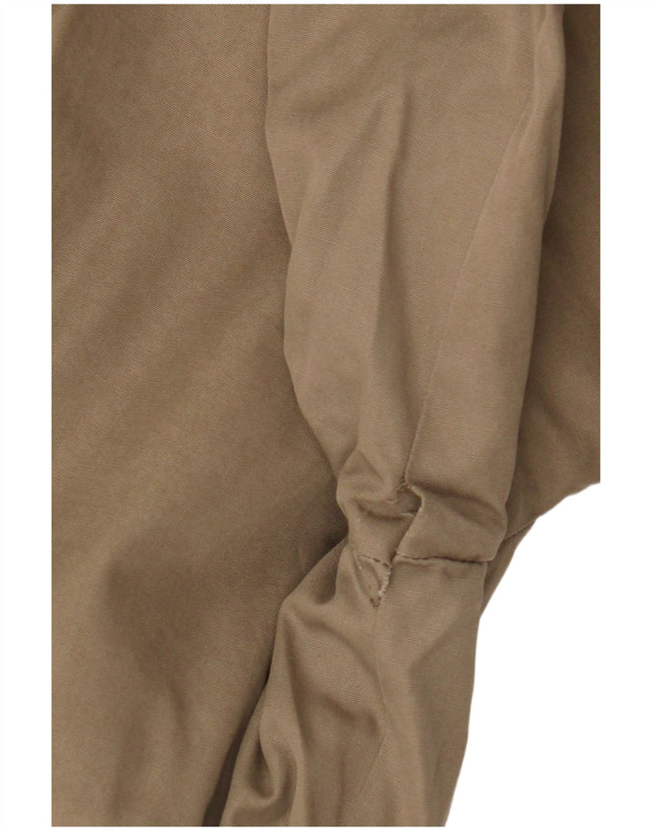Vintage Ανδρικό Πανωφόρι UK 40 Large Beige Βαμβακερό