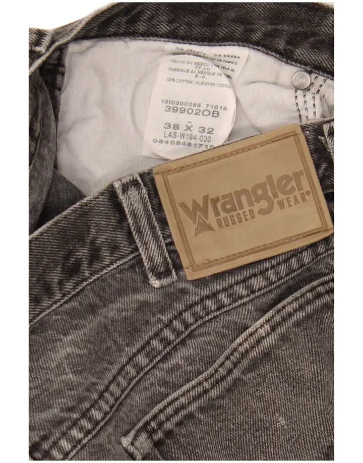 Ανδρικό τζιν σορτς WRANGLER W38 XL Γκρι βαμβακερό