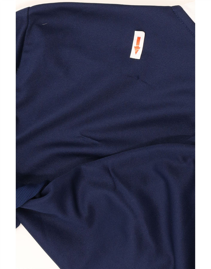 Adidas Ανδρική φόρμα πουλόβερ Aeroready Top Medium Navy Blue Colourblock