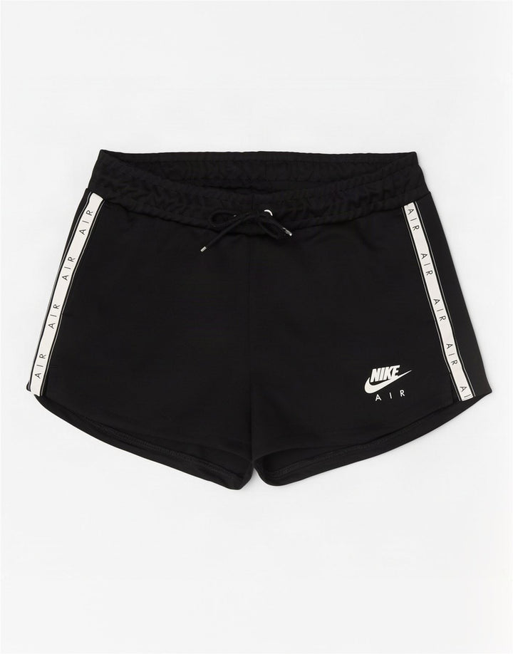Γυναικεία γραφικά αθλητικά σορτς Nike UK 12 μεσαίου μαύρου πολυεστέρα
