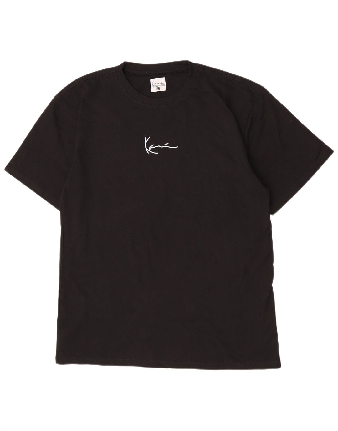 Ανδρικό T-Shirt Karl Kani Top μεγάλο μαύρο βαμβακερό