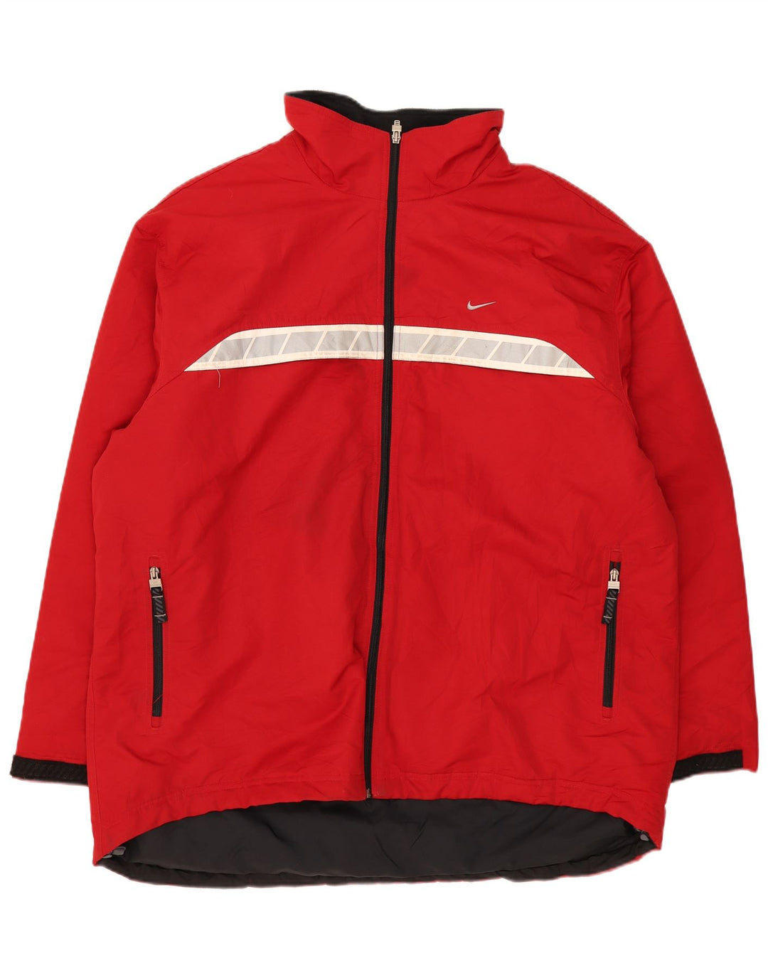 Ανδρικό μπουφάν Nike Windbreaker UK 44 2XL Κόκκινο πολυεστέρας