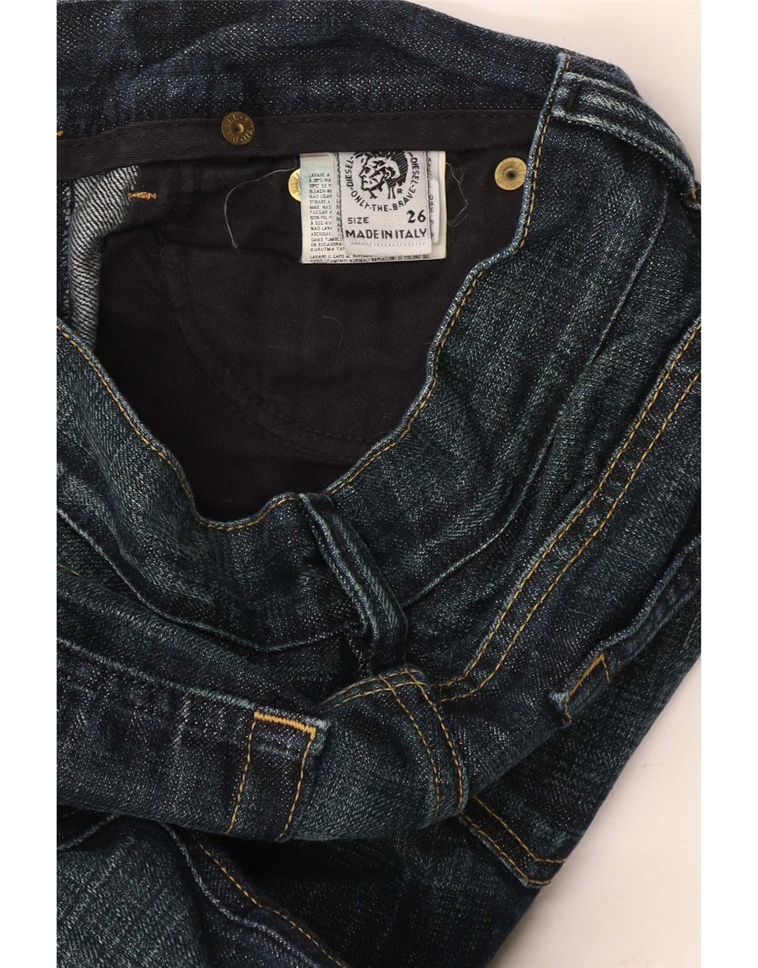 Diesel γυναικείο τζιν μποτάκι W26 L31 Navy Blue Cotton