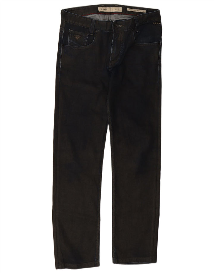 Guess Γυναικείο Slim Tapered Jeans W30 L29 Navy Blue