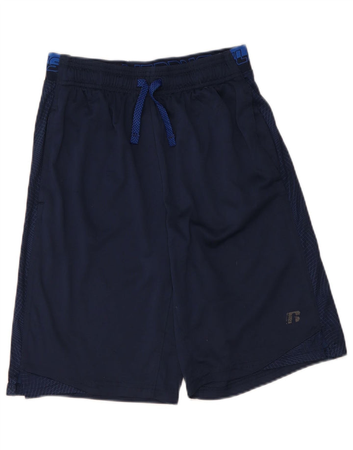 RUSSELL ATHLETIC Αγόρια Dri-Power αθλητικά σορτς 14-15 ετών XL Navy Blue
