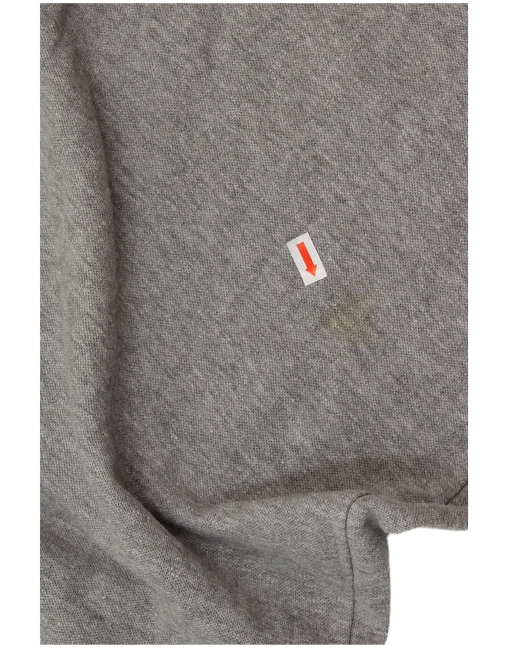 Ανδρικό πουκάμισο πόλο ASICS Μεγάλο βαμβακερό γκρι φλιτζάνι