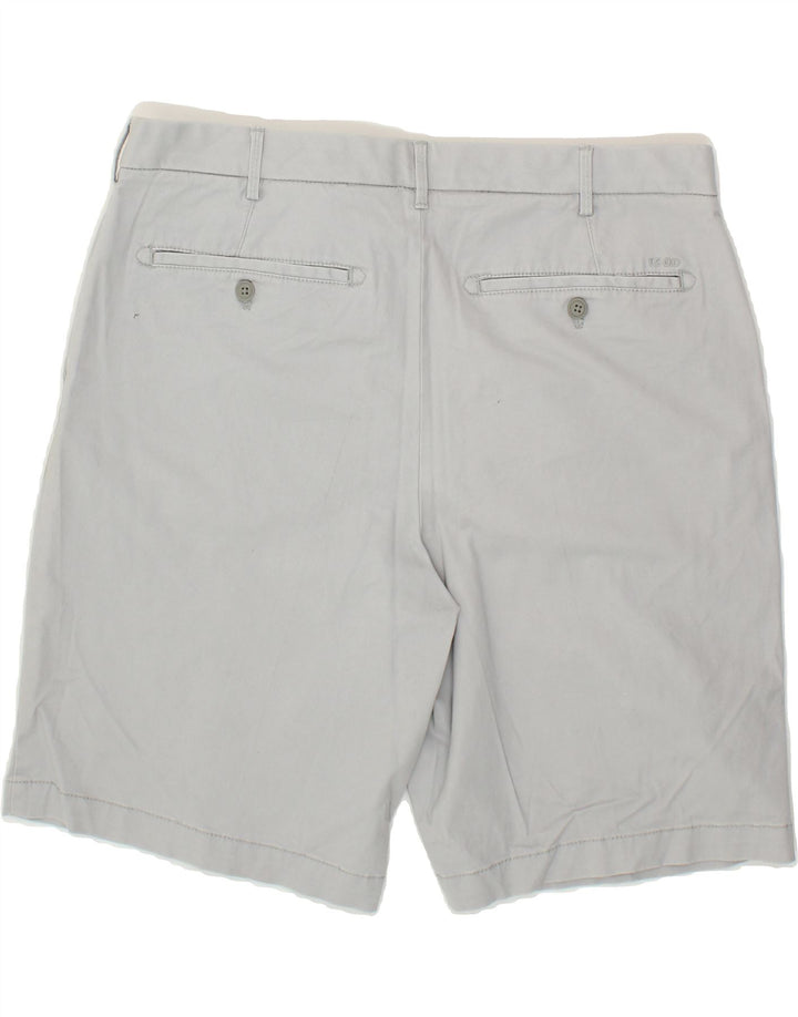 IZOD Mens Chino Shorts W38 XL Grey Cotton Vintage Izod and Second-Hand Izod from Messina Hembry 
